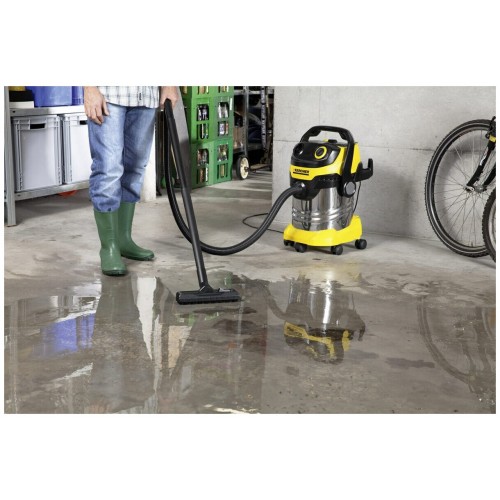 Пылесос Karcher WD 5 S V-25/5/22 (1.628-350.0) (черный/желтый) 6