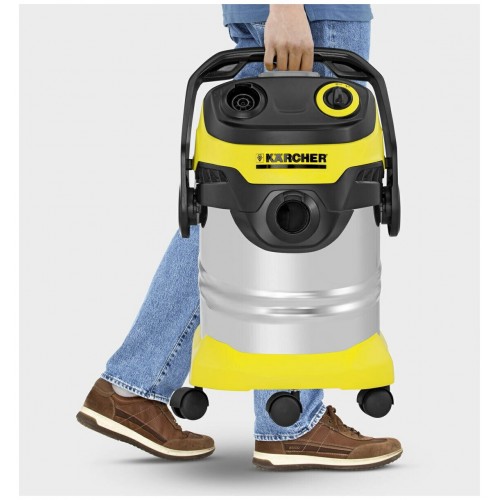 Пылесос Karcher WD 5 S V-25/5/22 (1.628-350.0) (черный/желтый) 8