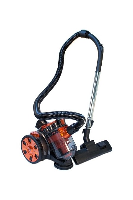 Пылесос Kelli KL-8005 (черный/оранжевый) 