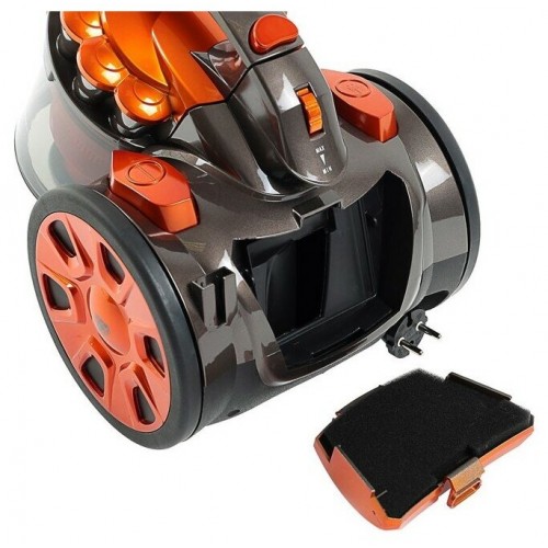 Пылесос KELLI KL-8005 (черный/оранжевый) 2