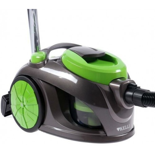 Пылесос KELLI KL-8008 (зеленый/серый) 6