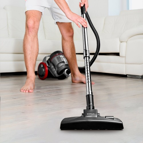 Пылесос Kitfort КТ-5152 (серый/красный) 2