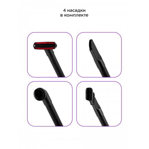 Пылесос Kitfort КТ-5196 (черный/зеленый) 4