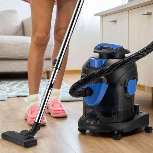 Пылесос Kitfort КТ-5212 (черный/синий) 1