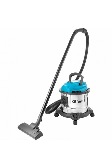 Пылесос Kitfort KT-547 (голубой/серебристый) 