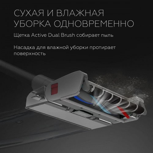 Пылесос моющий BQ VCA1005W (серый) 3