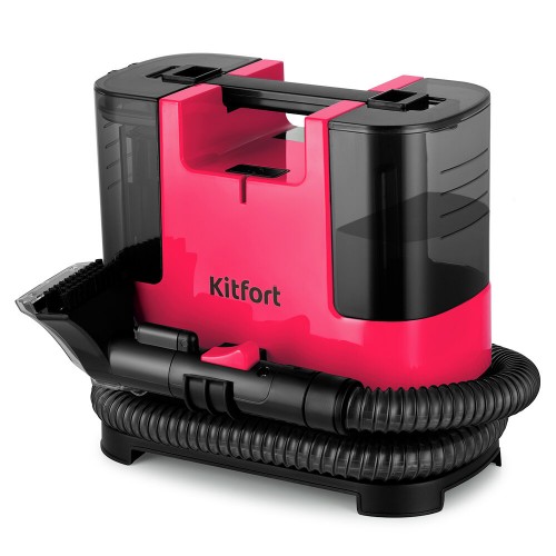 Пылесос моющий Kitfort КТ-5162-1 (черный/малиновый) 