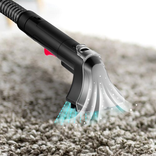 Пылесос моющий Kitfort КТ-5162-1 (черный/малиновый) 2