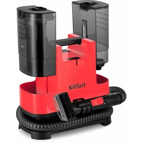Пылесос моющий Kitfort КТ-5162-1 (черный/малиновый) 8
