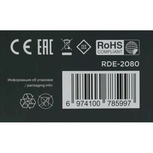 Пылесос моющий Rondell RDE-2080 (черный/красный) 9