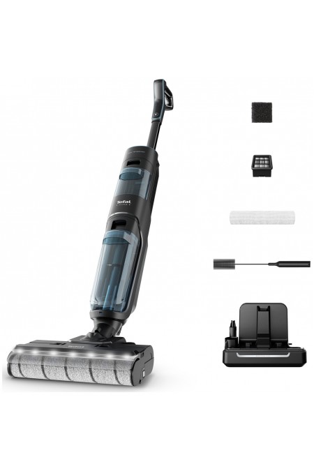 Пылесос моющий Tefal X-Clean 5 GF5555F0 (черный/серый) 