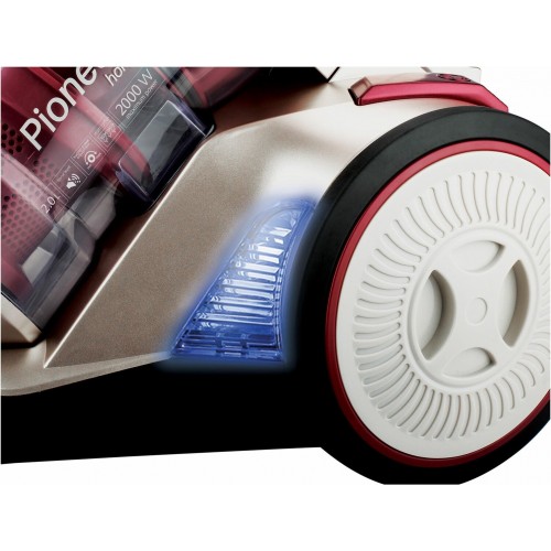 Пылесос Pioneer VC325C (красный/золотой) 6