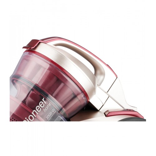 Пылесос Pioneer VC325C (красный/золотой) 9