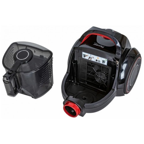 Пылесос Pioneer VC355C (черный/красный) 2