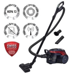 Пылесос Polaris PVC 2003RI (серый/красный)