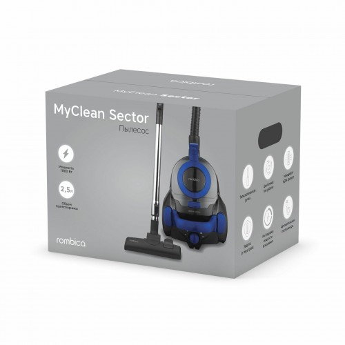 Пылесос Rombica MyClean Sector (NBL18D02) (синий/черный) 9