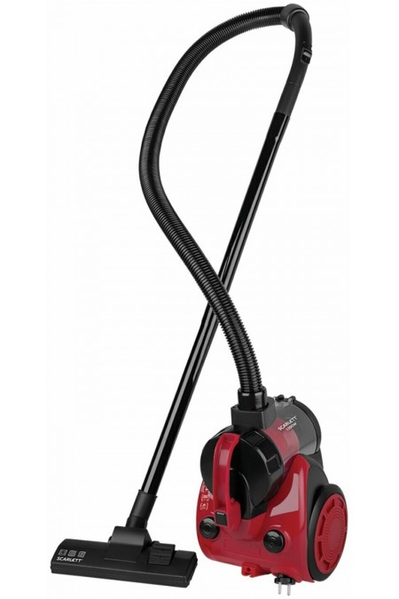 Пылесос Scarlett SC-VC80C11 (черный/красный) 