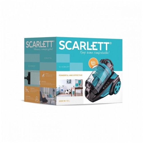 Пылесос Scarlett SC-VC80C377 (коричневый/синий) 4