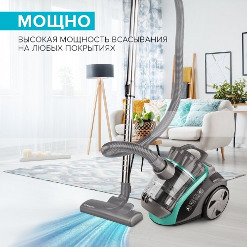 Пылесос Scarlett SC-VC80C63 (мятный) 4