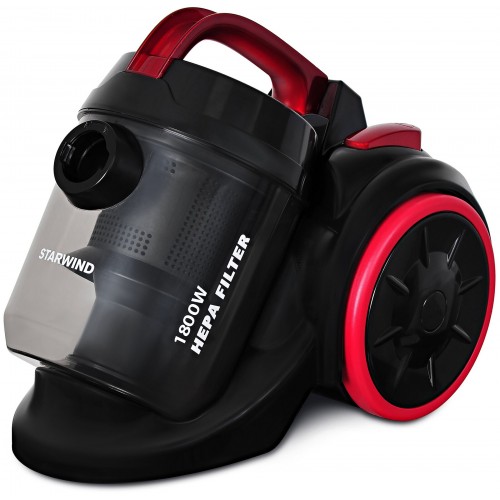 Пылесос STARWIND SCV3410 (черный/бордовый) 6