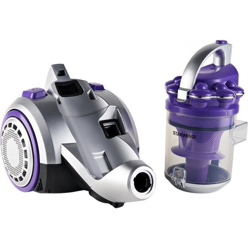 Пылесос Starwind SCV3450 (фиолетовый/серебристый) 3