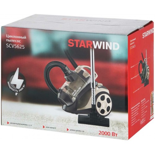 Пылесос STARWIND SCV5625 (золотой) 9