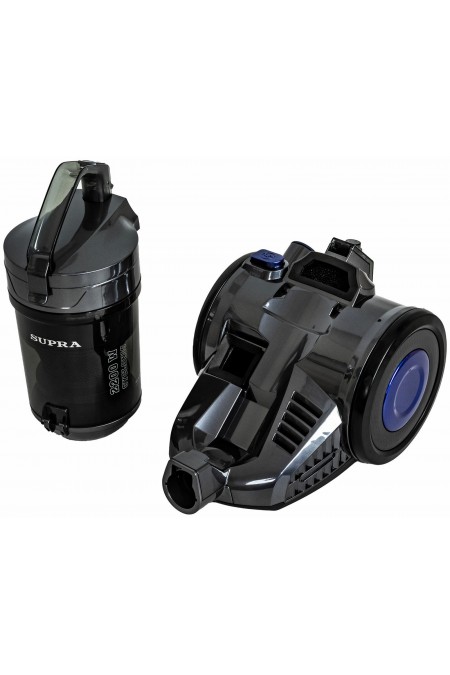 Пылесос Supra VCS-2410 (черный/синий) 3
