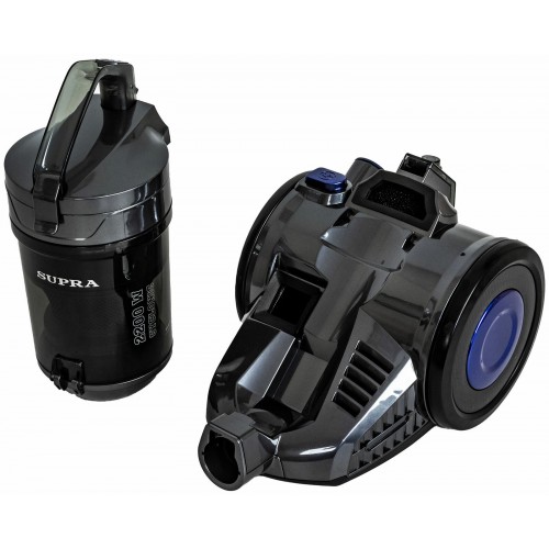 Пылесос SUPRA VCS-2410 (черный/синий) 3