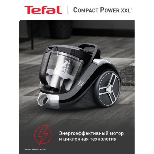 Пылесос Tefal Compact Power XXL TW4B75EA (черный/серебристый) 2