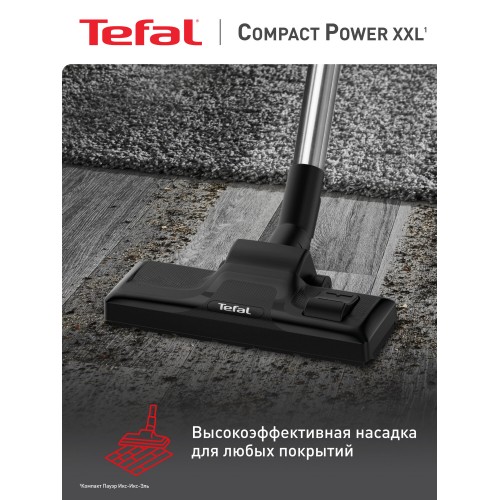 Пылесос Tefal Compact Power XXL TW4B75EA (черный/серебристый) 4