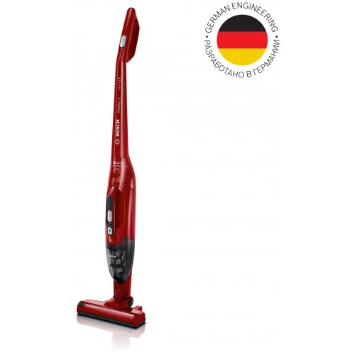 Вертикальный пылесос Bosch BBHF214R (красный) 