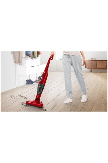 Вертикальный пылесос Bosch BBHF214R (красный) 3