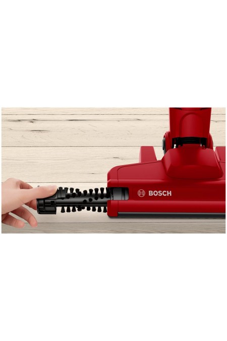 Вертикальный пылесос Bosch BBHF214R (красный) 7