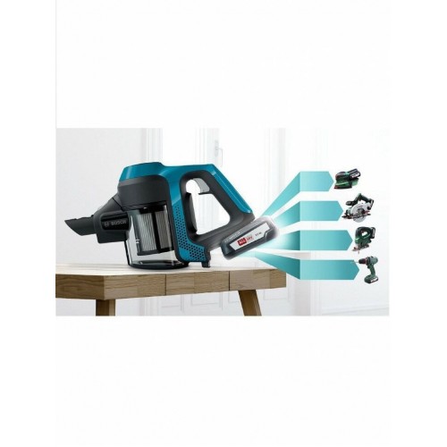 Вертикальный пылесос Bosch BBS611LAG (черный/синий) 4