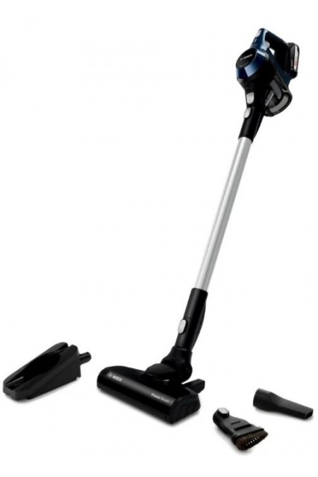 Вертикальный пылесос Bosch BCS611P4A (черный/синий) 