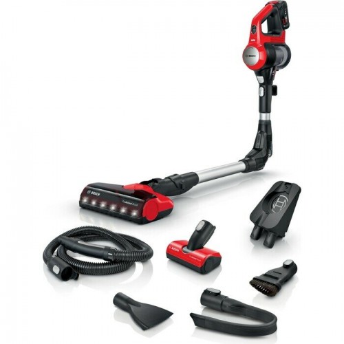 Вертикальный пылесос Bosch BCS711PET (красный/черный) 