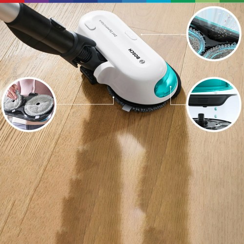 Вертикальный пылесос Bosch BCS71HYG1 (черный/зеленый) 5