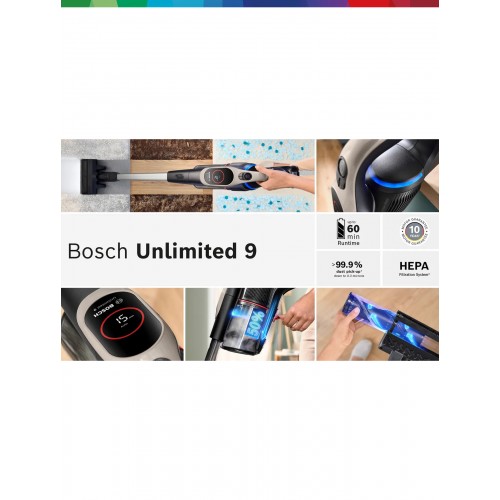 Вертикальный пылесос Bosch BCS931GAC (черный) 7