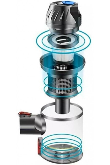 Вертикальный пылесос BQ VC1002H (серый/синий) 6