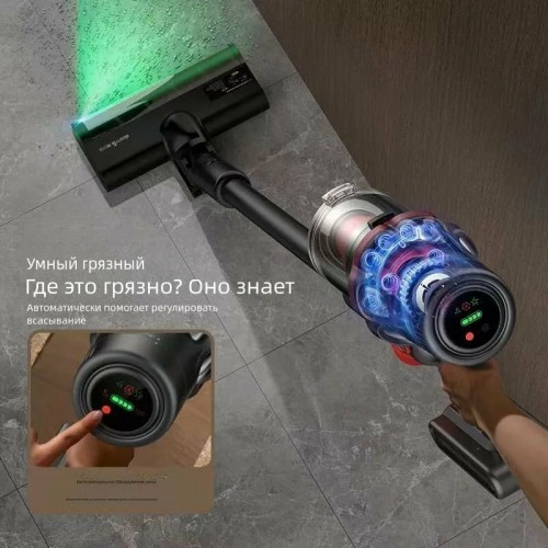 Вертикальный пылесос Deerma DEM-T50W (черный) 4