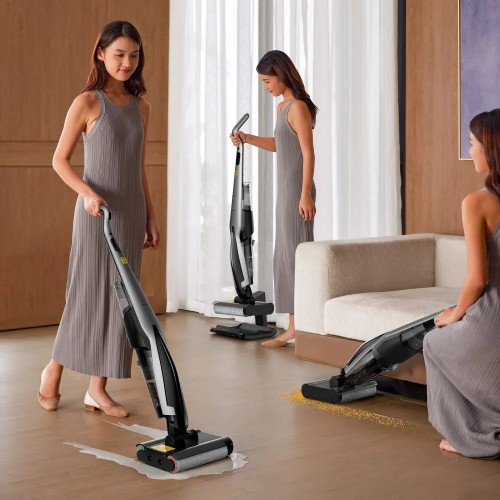 Вертикальный пылесос Deerma DEM-VX96W (серый) 1