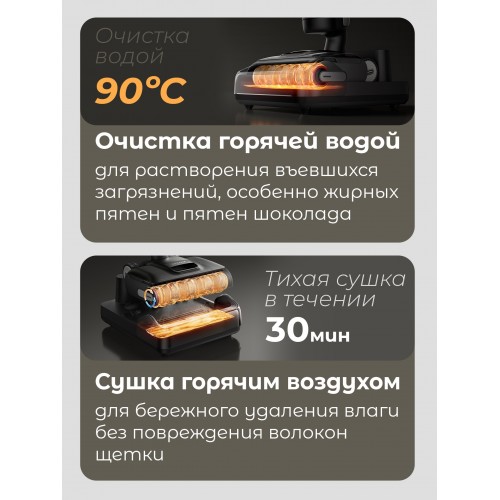 Вертикальный пылесос Dreame H15S (черный) 4