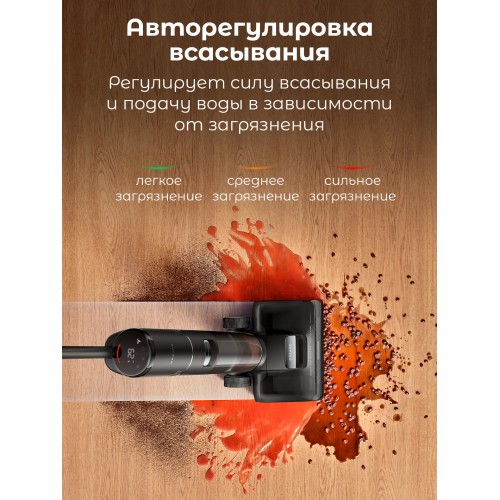 Вертикальный пылесос Dreame H15S (черный) 5