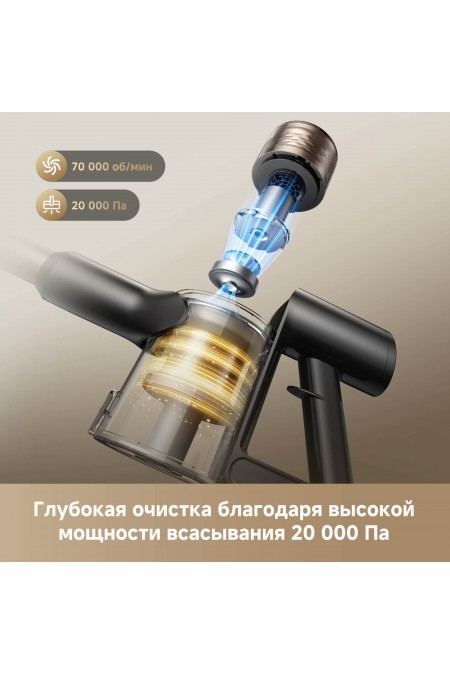 Вертикальный пылесос Dreame R10S Lite (черный) 1