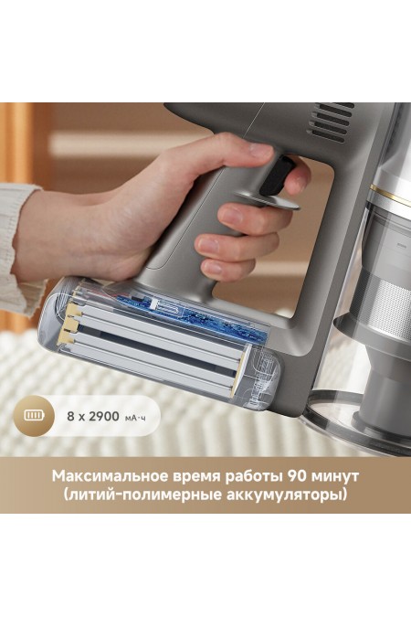 Вертикальный пылесос Dreame R20 Essential (VZV30A) (серый) 3