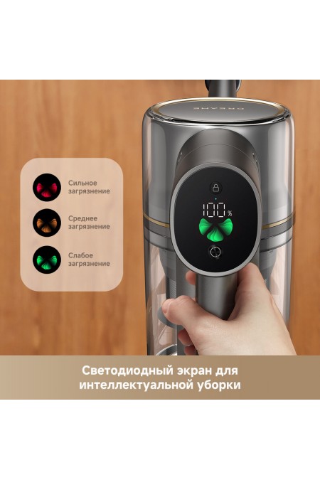 Вертикальный пылесос Dreame R20 Essential (VZV30A) (серый) 7