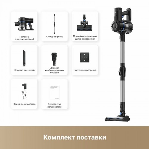 Вертикальный пылесос Dreame Trouver J10 (VJ10A) (черный) 5