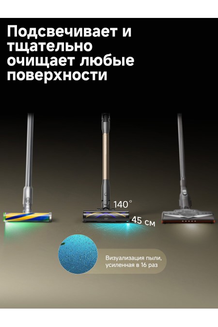 Вертикальный пылесос Dreame Z40 Tangle Cut Flex (черный) 5
