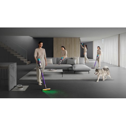 Вертикальный пылесос Dyson Gen5 Detect Absolute (SV23) (серый/фиолетовый) 5