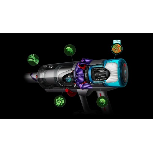 Вертикальный пылесос Dyson Gen5 Detect Absolute (SV23) (серый/фиолетовый) 7